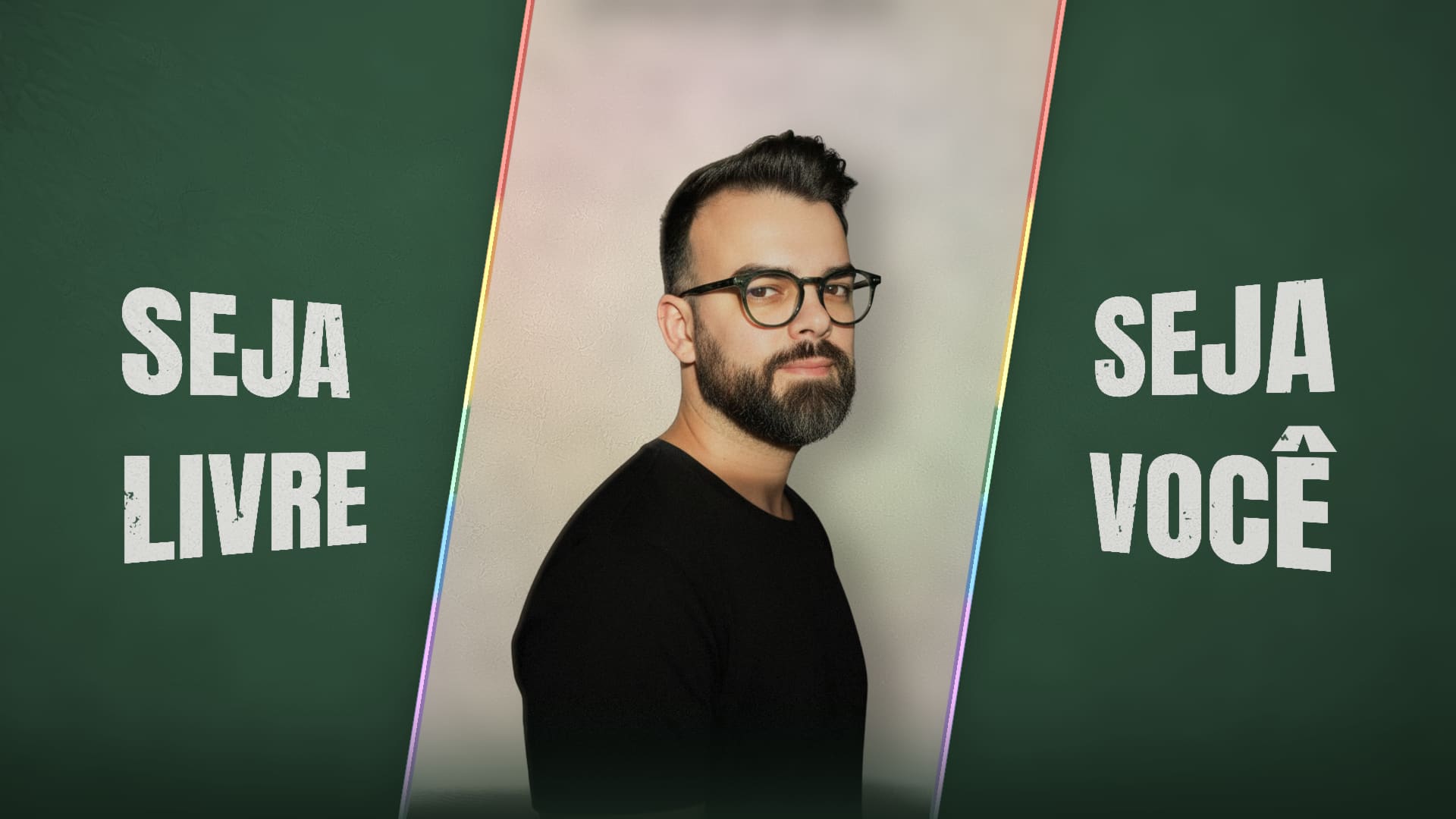 Retrato de Johny Santos, psicólogo clínico e sexólogo
